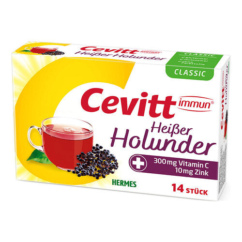 Cevitt immun heißer Holunder classic Granulat 14 St