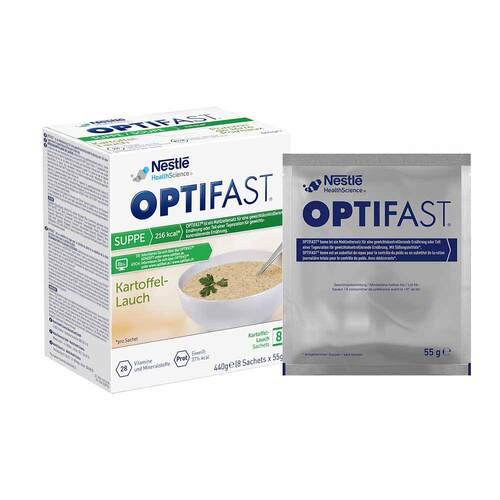 Optifast home Suppe Kartoffel-Lauch Pulver 8X55 g