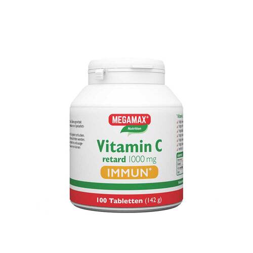 Vitamin C Retard 1.000 mg Immun Megamax Filmtabletten 100 St