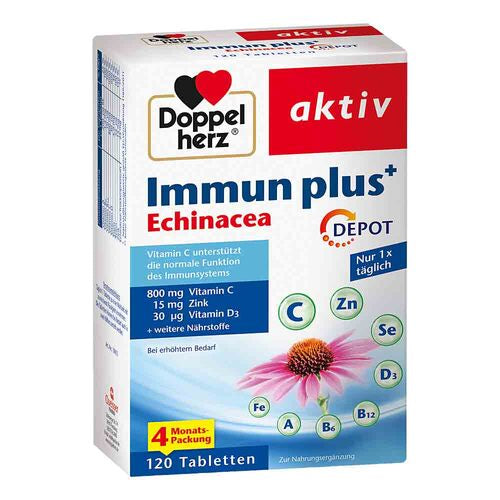 Doppelherz Immun plus Echinacea Depot Tabletten 120 St