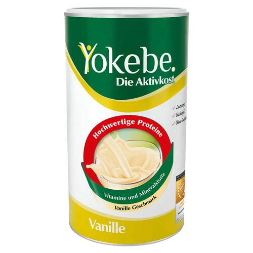 Yokebe Vanille lactosefrei NF2 Pulver 500 g