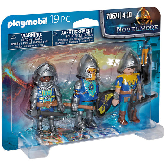 Playmobil 70671 3er Set Novelmore Ritter