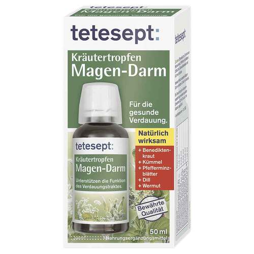 Tetesept Kräutertropfen Magen-Darm 50 ml