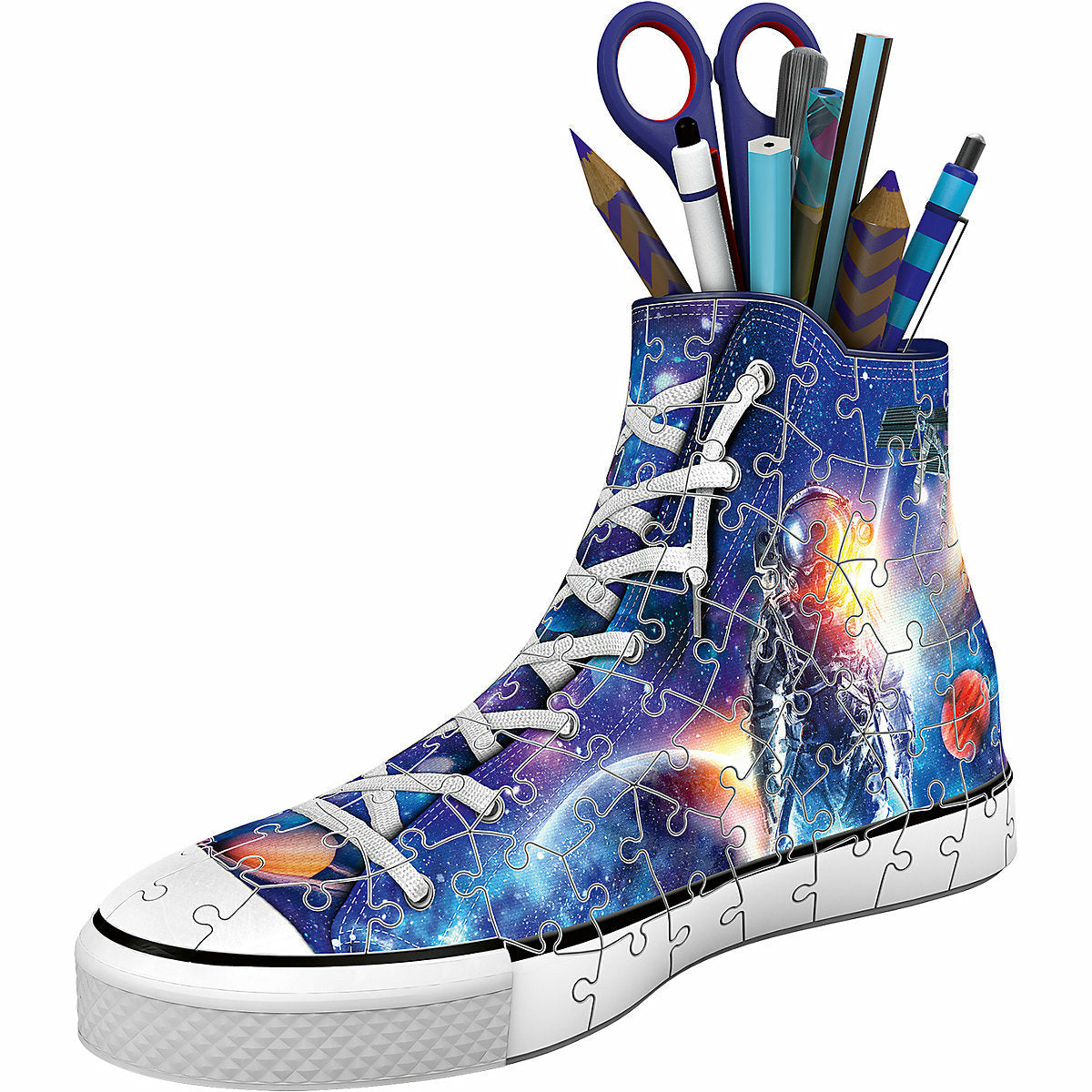 Ravensburger 3D-Puzzle Sneaker - Astronauten im Weltall, 108 Teile