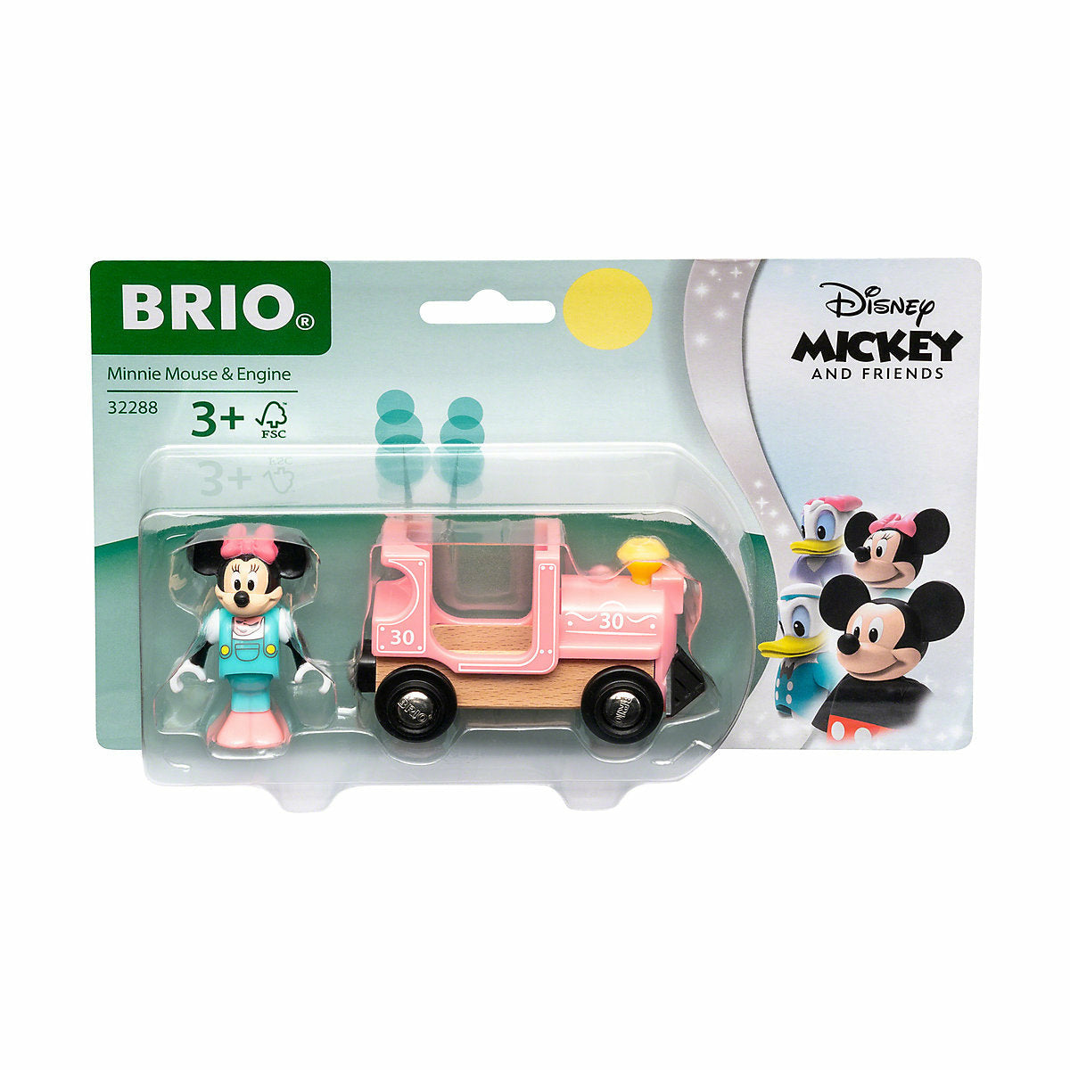 BRIO Minnie Maus Lokomotive