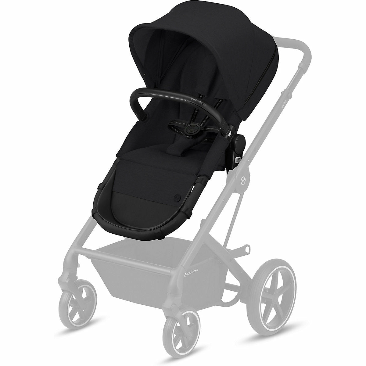 CYBEXKombi Kinderwagen BALIOS S, 2in1, BLK Deep Black/ black