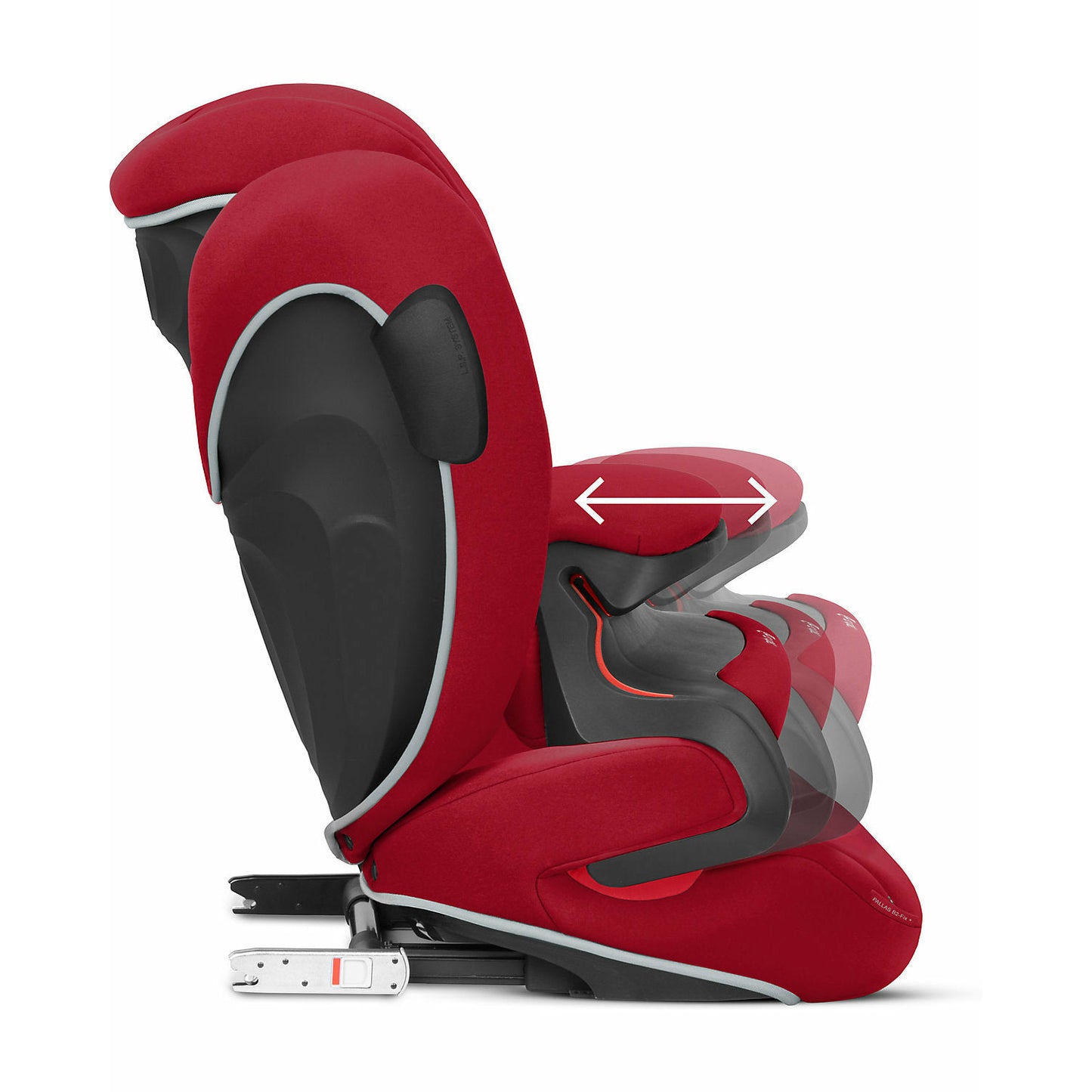 CYBEXAuto-Kindersitz PALLAS B2-FIX+, Dynamic Red/ mid red