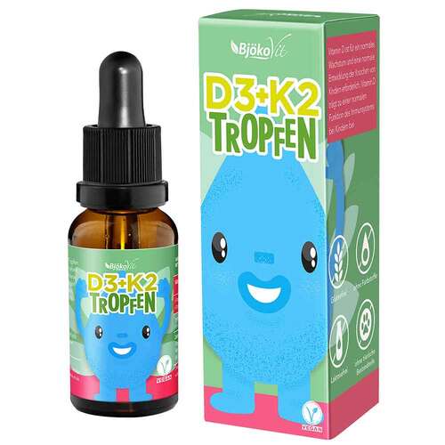 Vitamin D3 + K2 Kinder Tropfen 10 ml