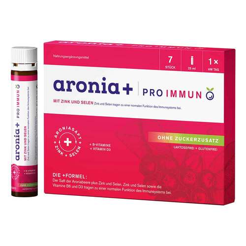 Aronia + Pro Immun Trinkampullen 7X25 ml