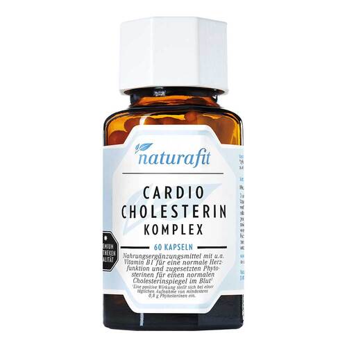 Naturafit Cardio Cholesterin Komplex Kapseln 60 St