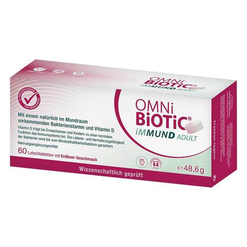 Omni Biotic ImmunD Adult Lutschtabletten 60 St