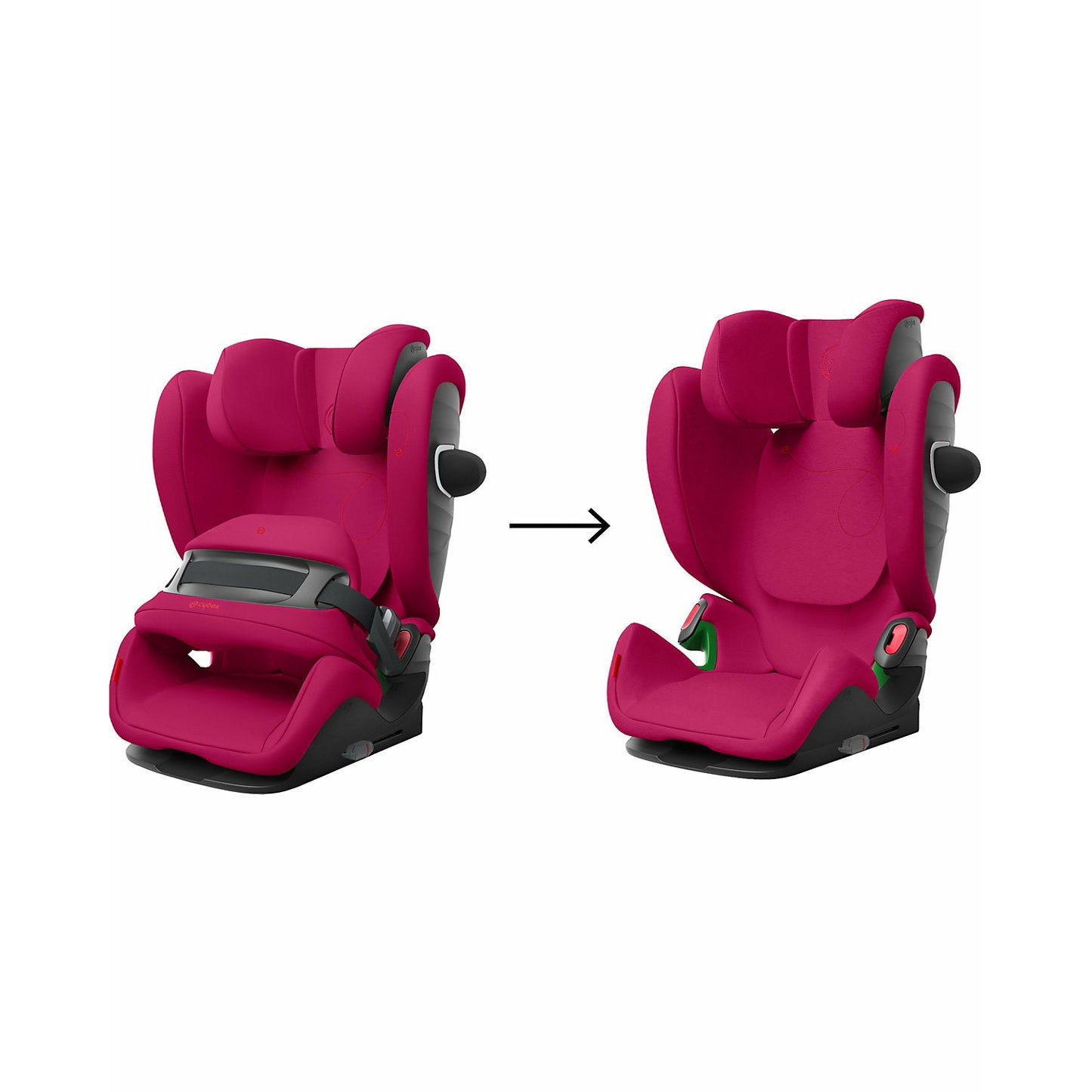 CYBEXAuto-Kindersitz Pallas G i-size, Magnolia Pink