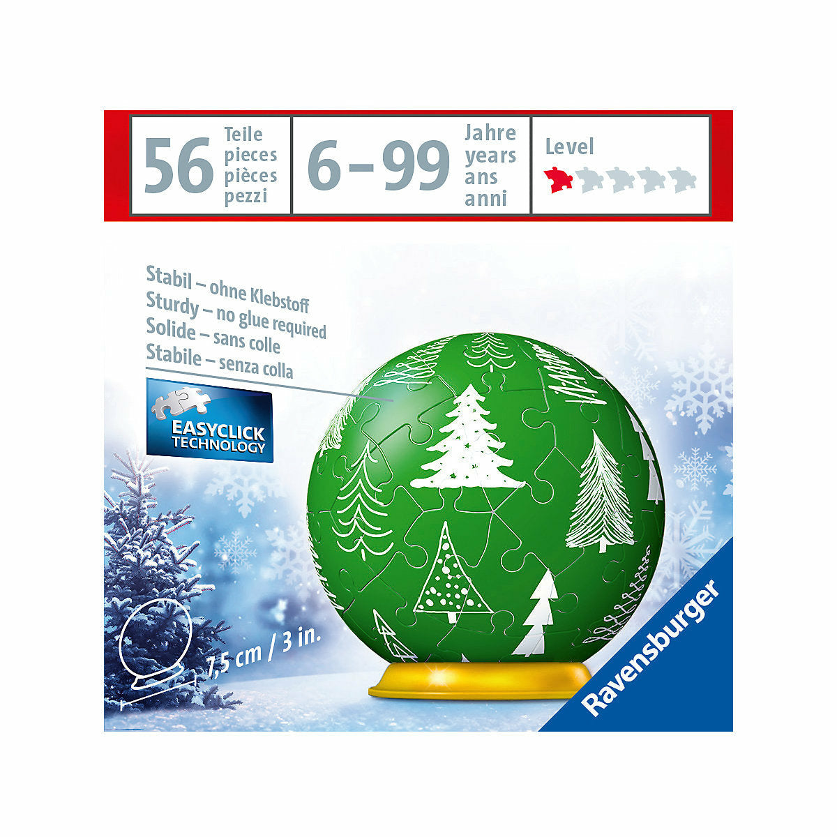 Ravensburger 3D-Puzzle 54 Teile Tannenbaum