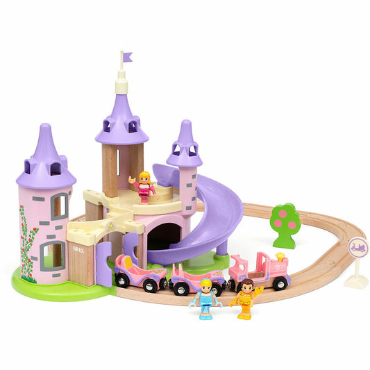 BRIO Disney Princess Traumschloss Eisenbahn-Set