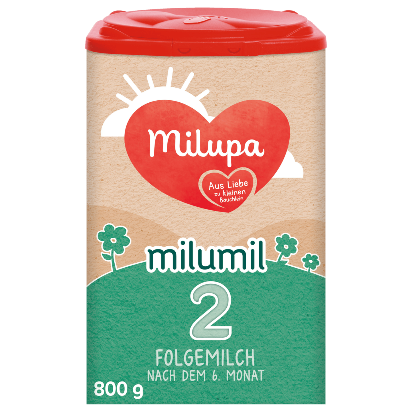 Milupa Milumil 2 Folgemilch, nach dem 6. Monat 800g