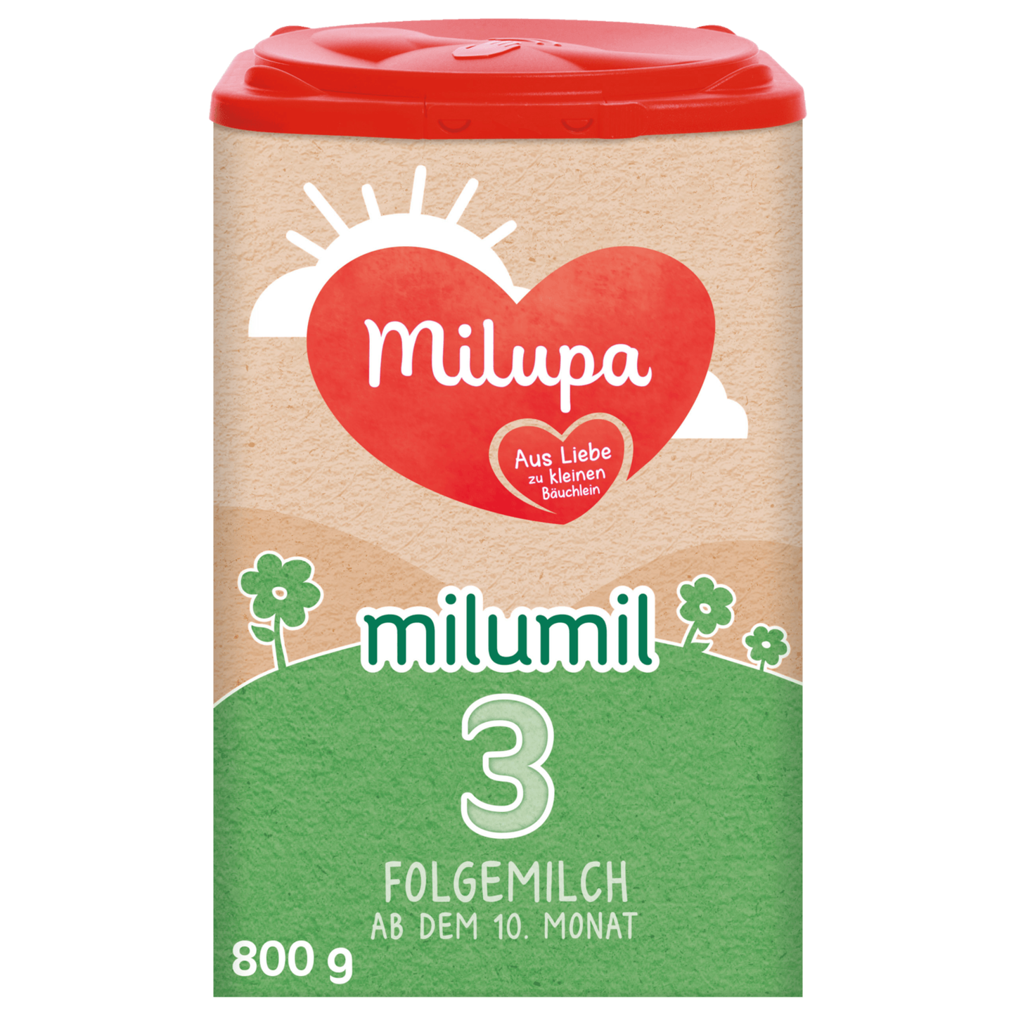 Milupa Milumil 3 Folgemilch, ab dem 10. Monat 800g