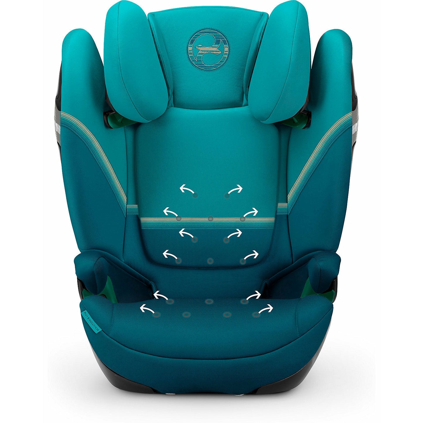 CYBEXAuto-Kindersitz Solution S2 i-Fix, River Blue-turquoise