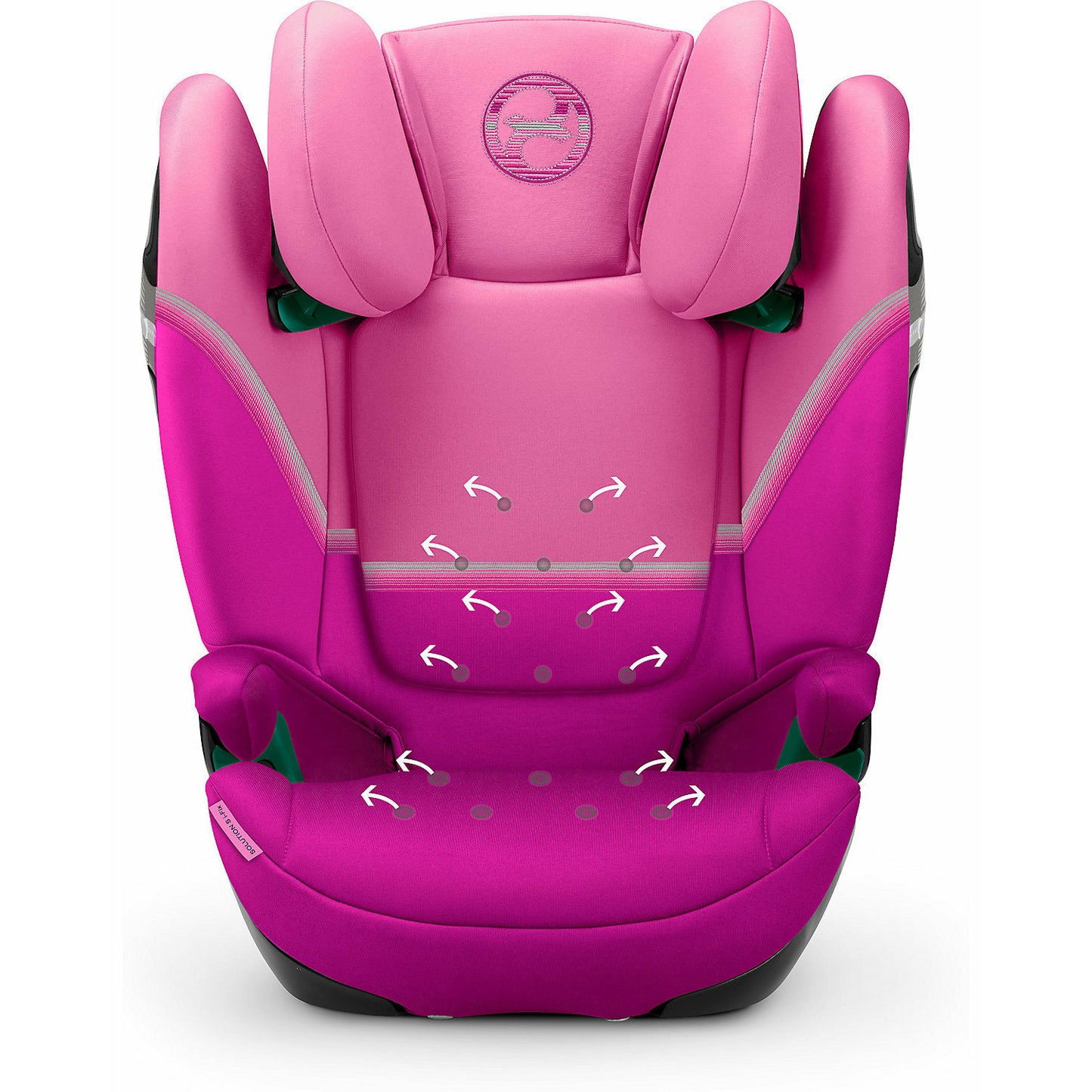 CYBEXAuto-Kindersitz Solution S2 i-Fix, Magnolia Pink-purple