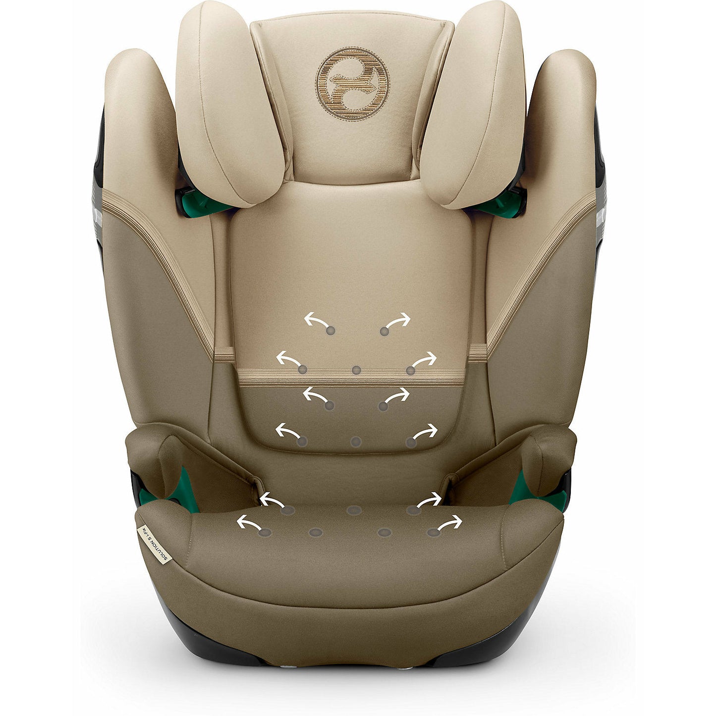 CYBEXAuto-Kindersitz Solution S2 i-Fix, Classic Beige-mid beige