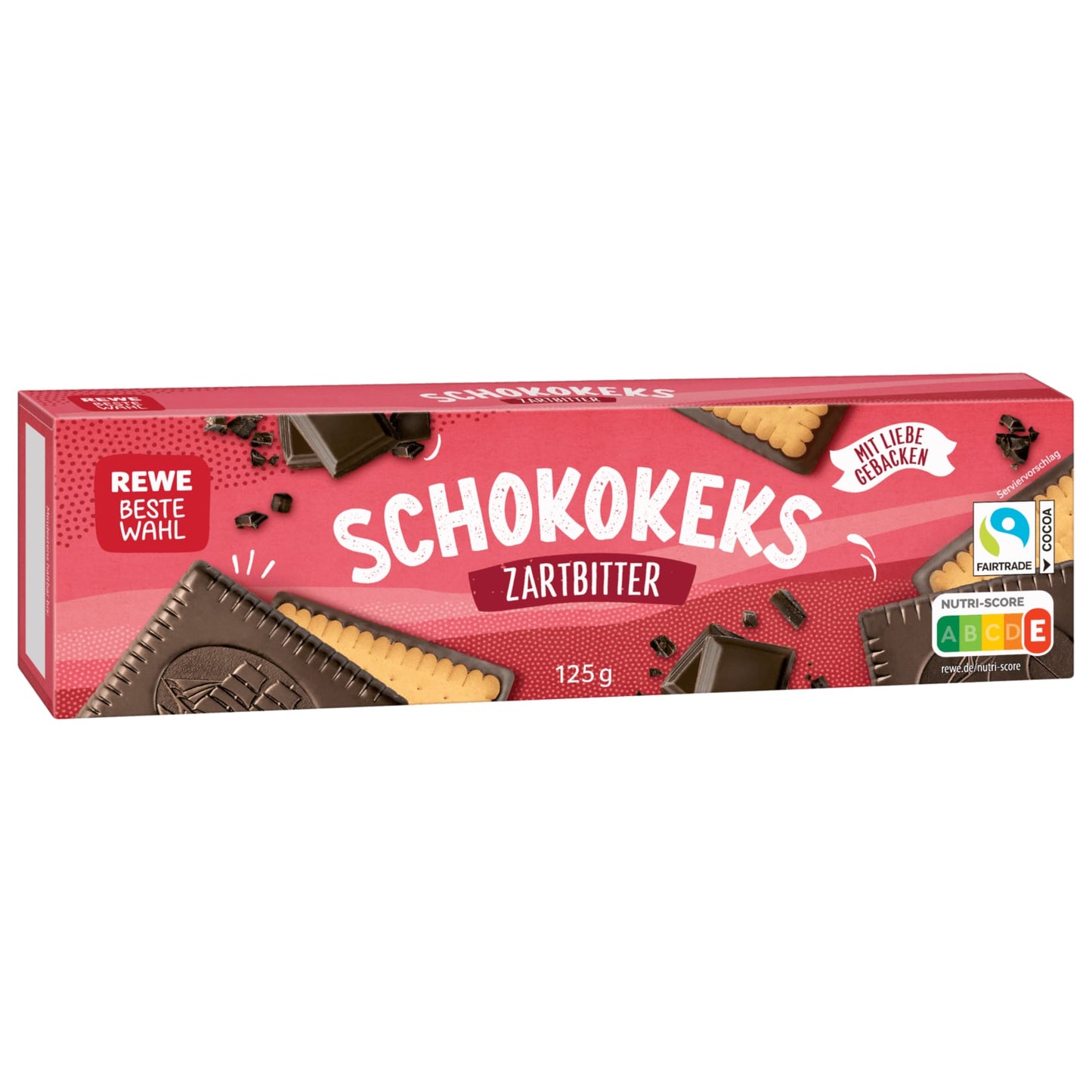 REWE Beste Wahl Schokokeks Zartbitter 125g