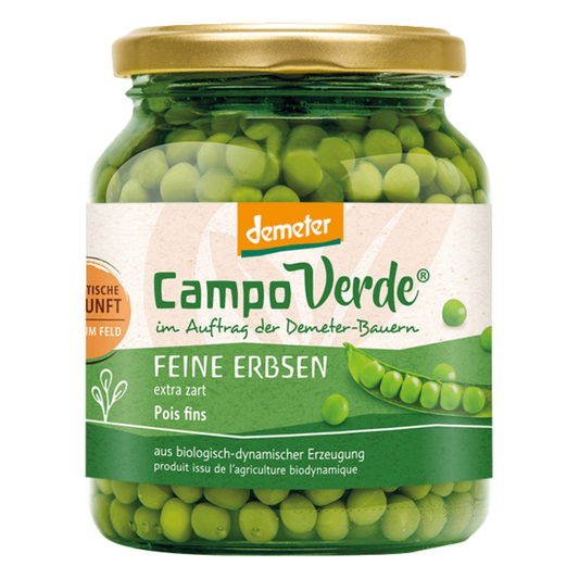 Campo Verde Bio Demeter Feine Erbsen...