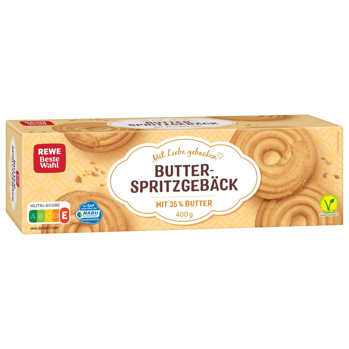 REWE Beste Wahl Butterspritzgebäck 400g