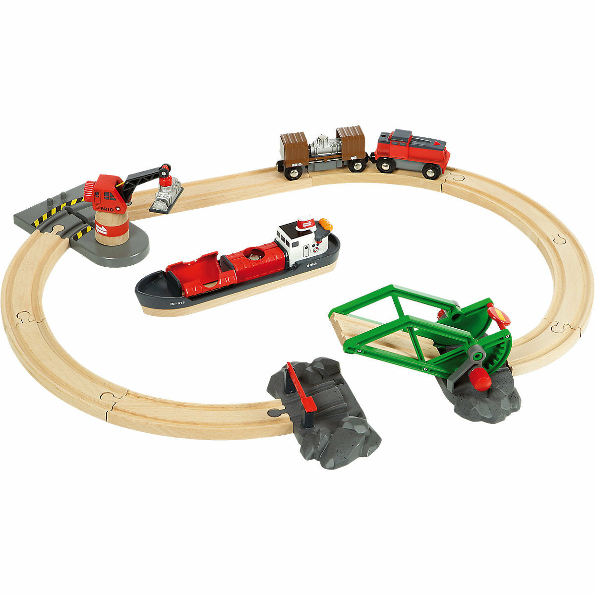 BRIO Container Hafen Set