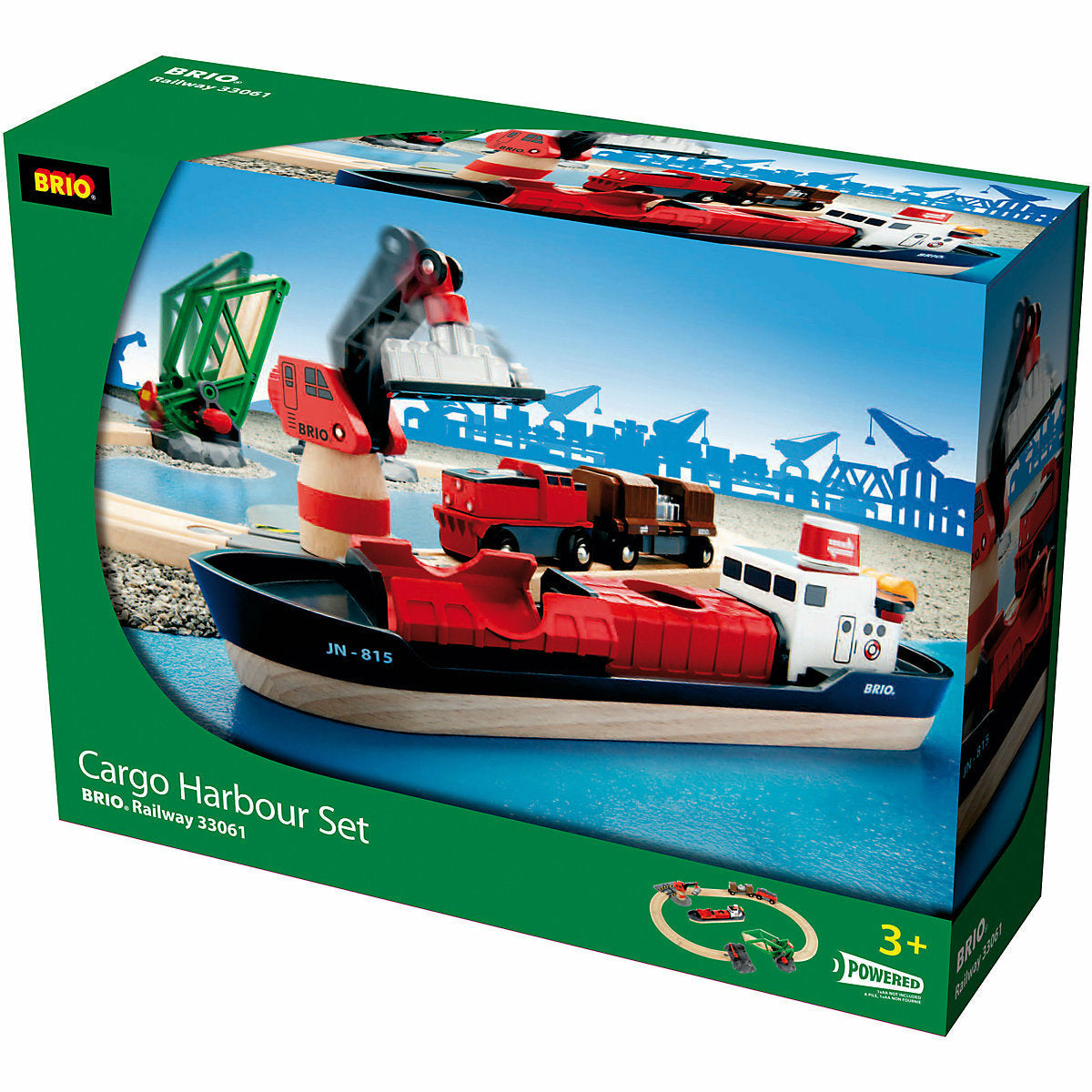 BRIO Container Hafen Set