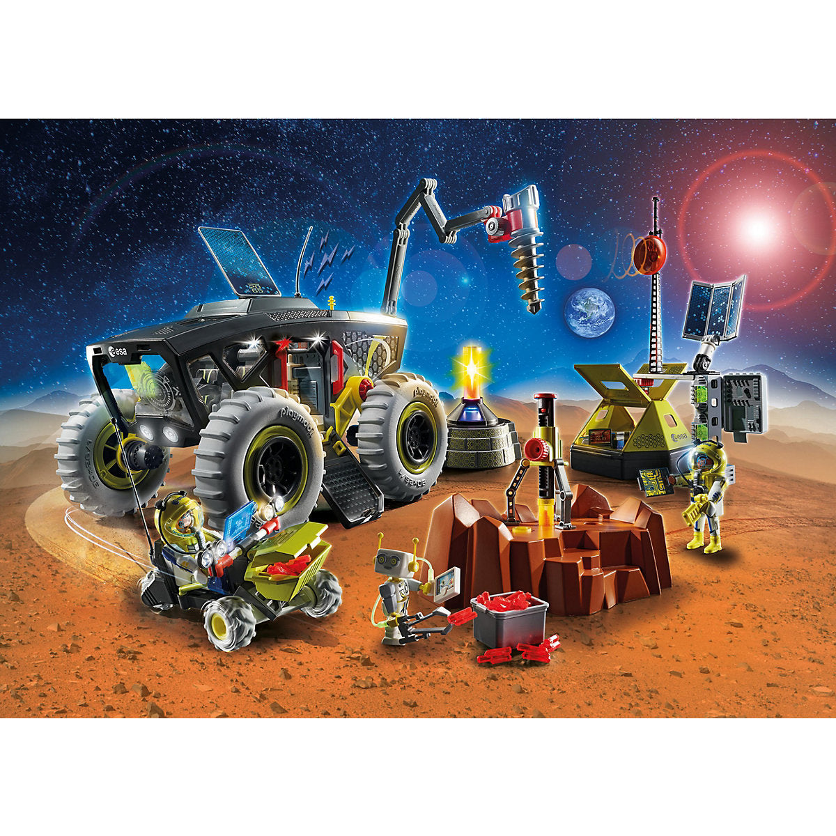 Playmobil 70888 Mars-Expedition mit Fahrzeugen