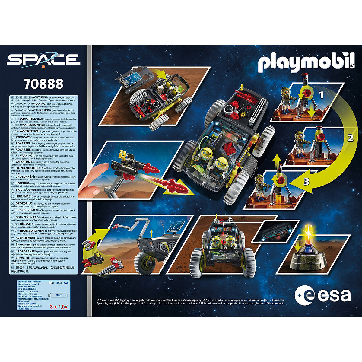 Playmobil 70888 Mars-Expedition mit Fahrzeugen