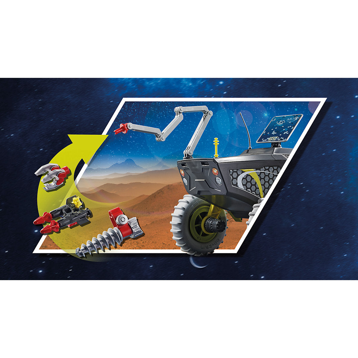 Playmobil 70888 Mars-Expedition mit Fahrzeugen