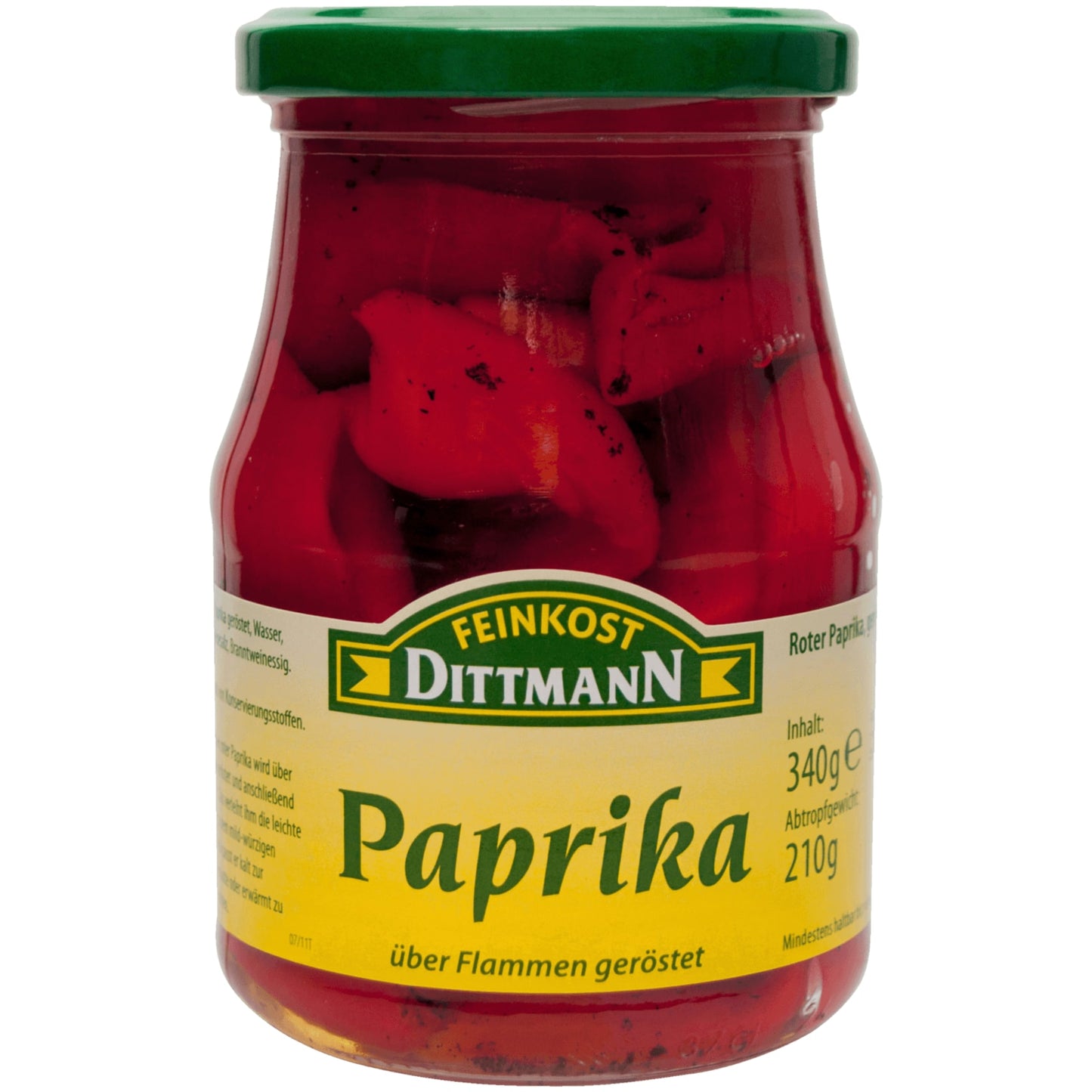 Feinkost Dittmann Paprika geröstet 210g