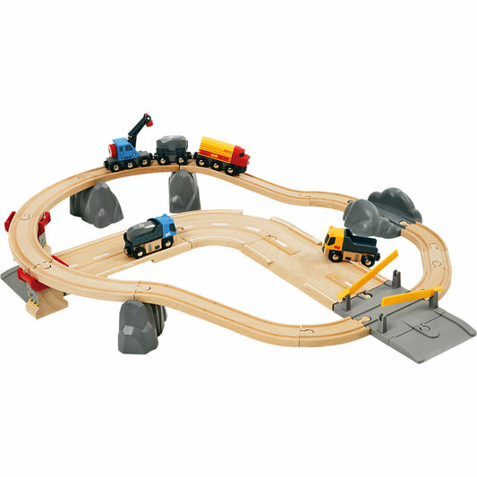 BRIO Roads &amp; Rails - 스톤 로딩 세트