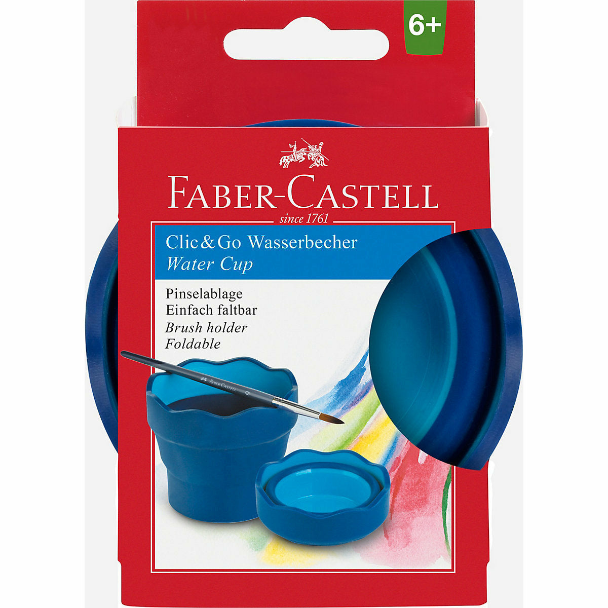 Faber-CastellCLIC & GO Wasserfaltbecher blau