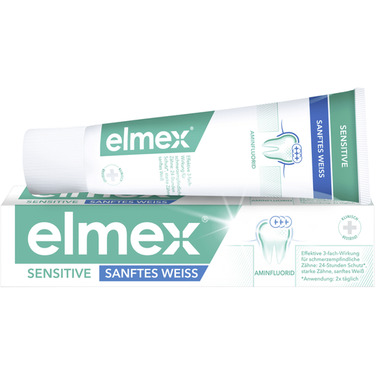 Elmex Zahnpasta Sensitive sanftes weiss 75ml