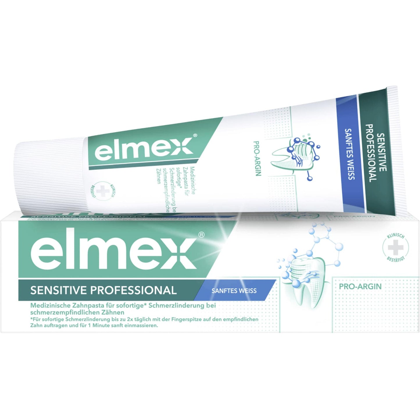 Elmex Zahnpasta Sensitive Professional sanftes Weiss 75ml