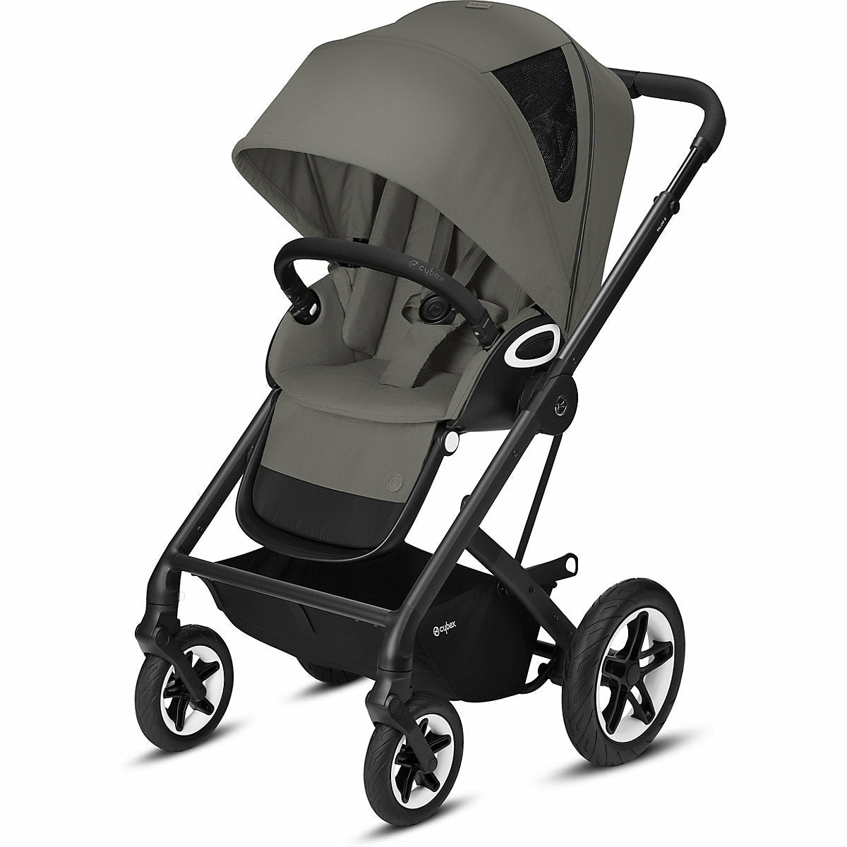 CYBEXKombi Kinderwagen Talos S Lux, 3-in-1, Soho Grey