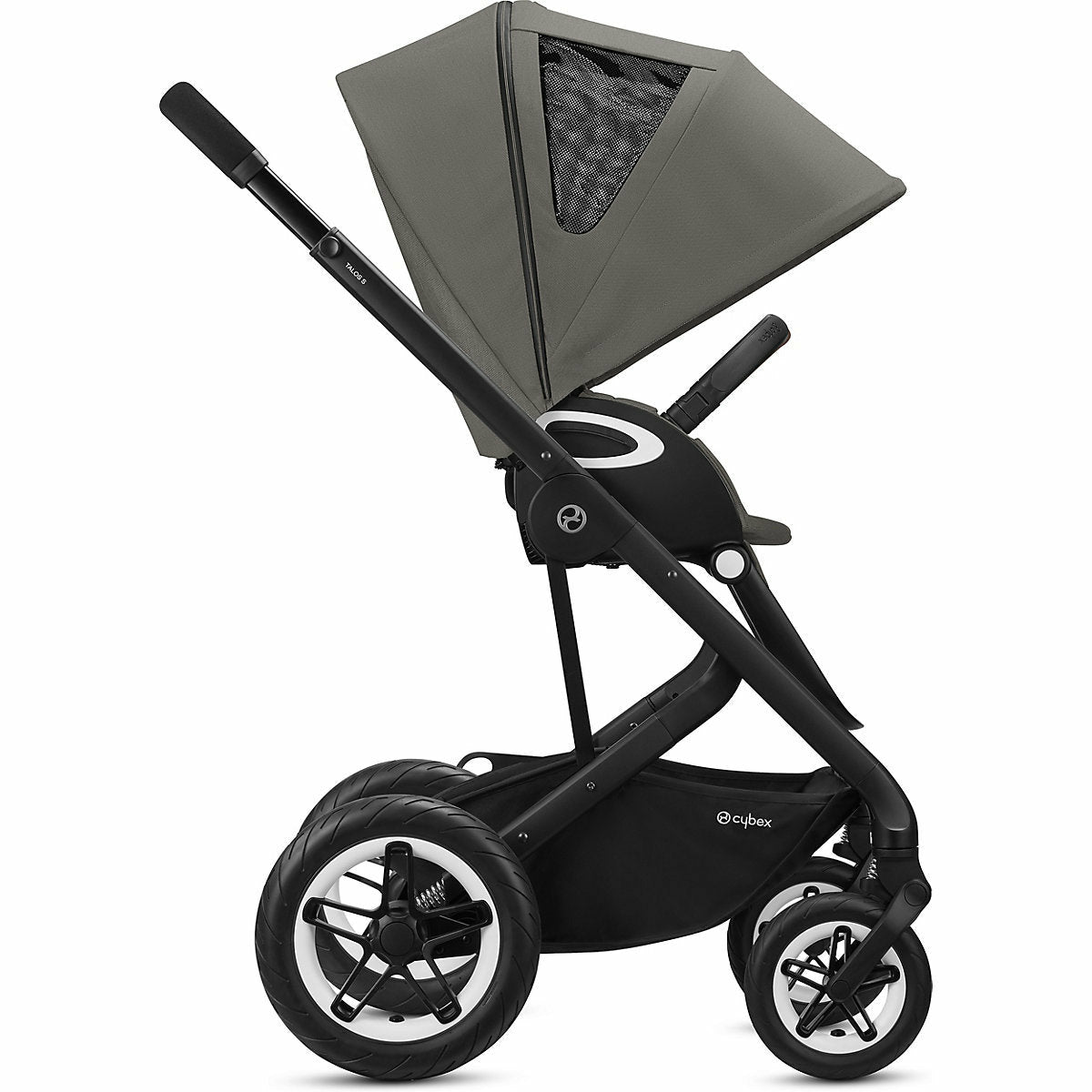 CYBEXKombi Kinderwagen Talos S Lux, 3-in-1, Soho Grey