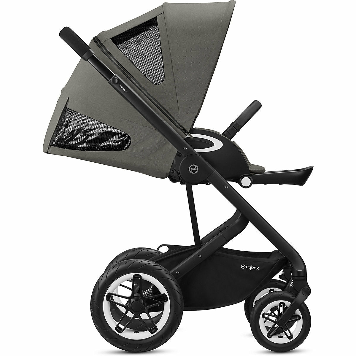 CYBEXKombi Kinderwagen Talos S Lux, 3-in-1, Soho Grey