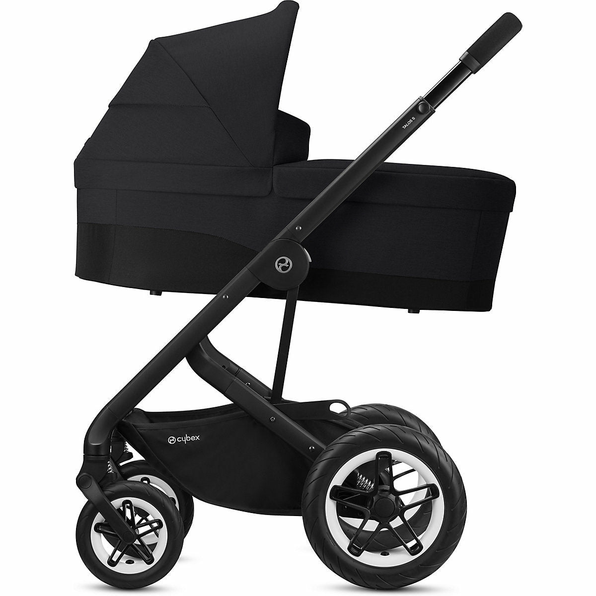 CYBEXKombi Kinderwagen Talos S Lux, 3-in-1, Deep Black