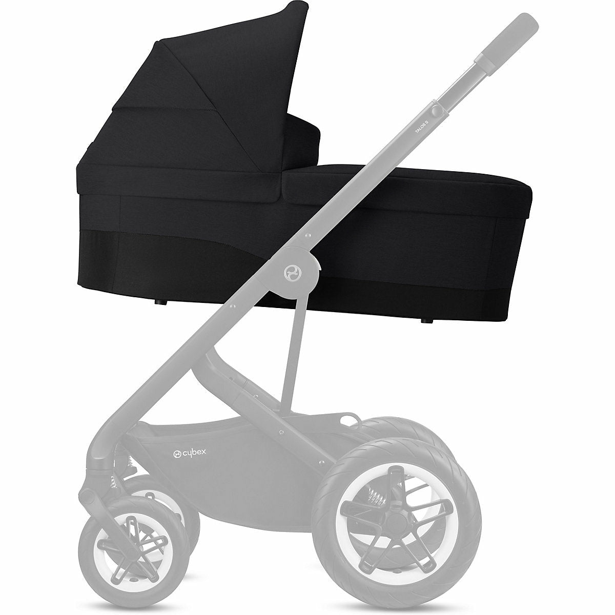 CYBEXKombi Kinderwagen Talos S Lux, 3-in-1, Deep Black