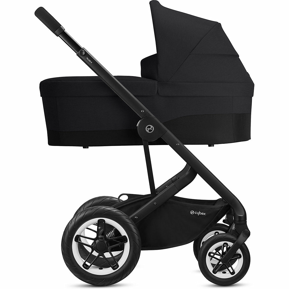 CYBEXKombi Kinderwagen Talos S Lux, 3-in-1, Deep Black