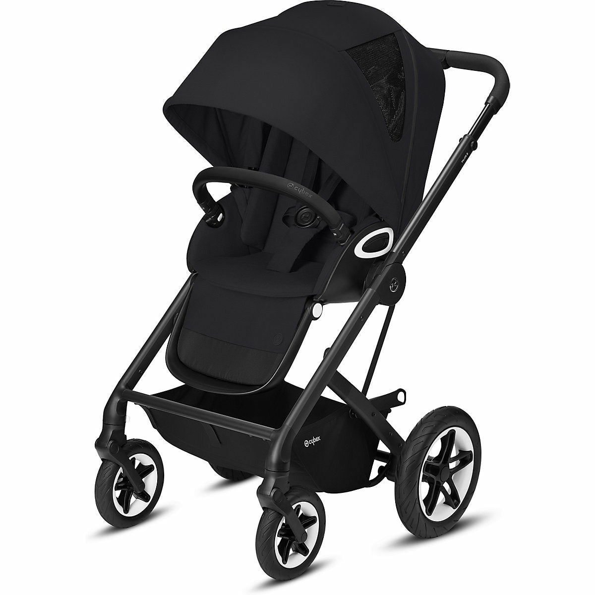 CYBEXCombi 유모차 Talos S Lux, 3-in-1, 딥 블랙