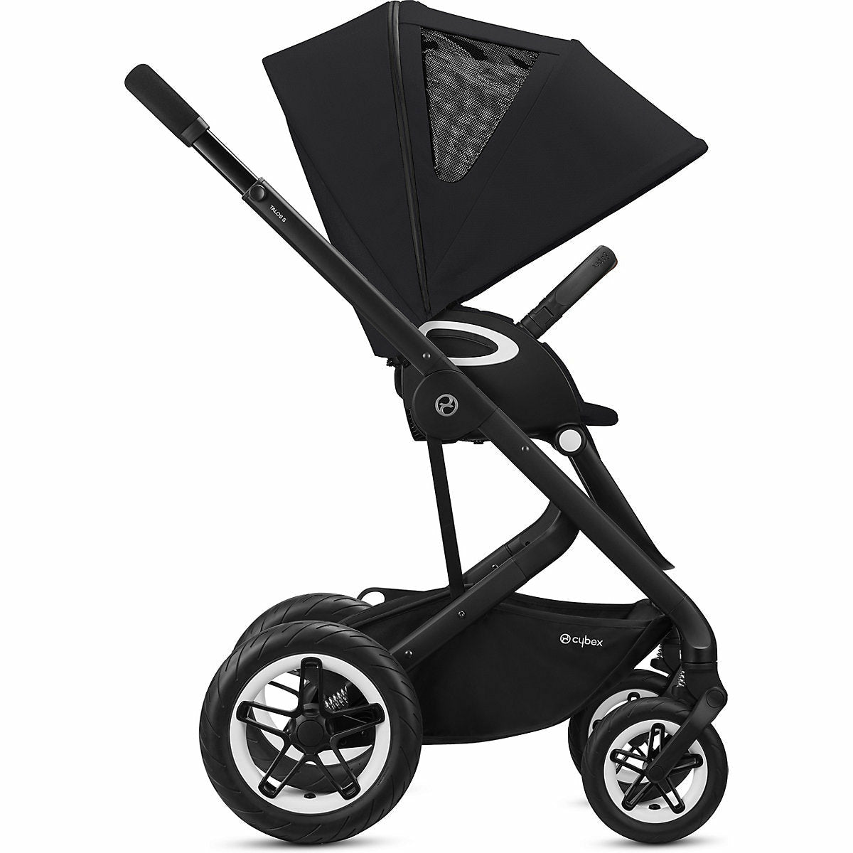 CYBEXCombi 유모차 Talos S Lux, 3-in-1, 딥 블랙