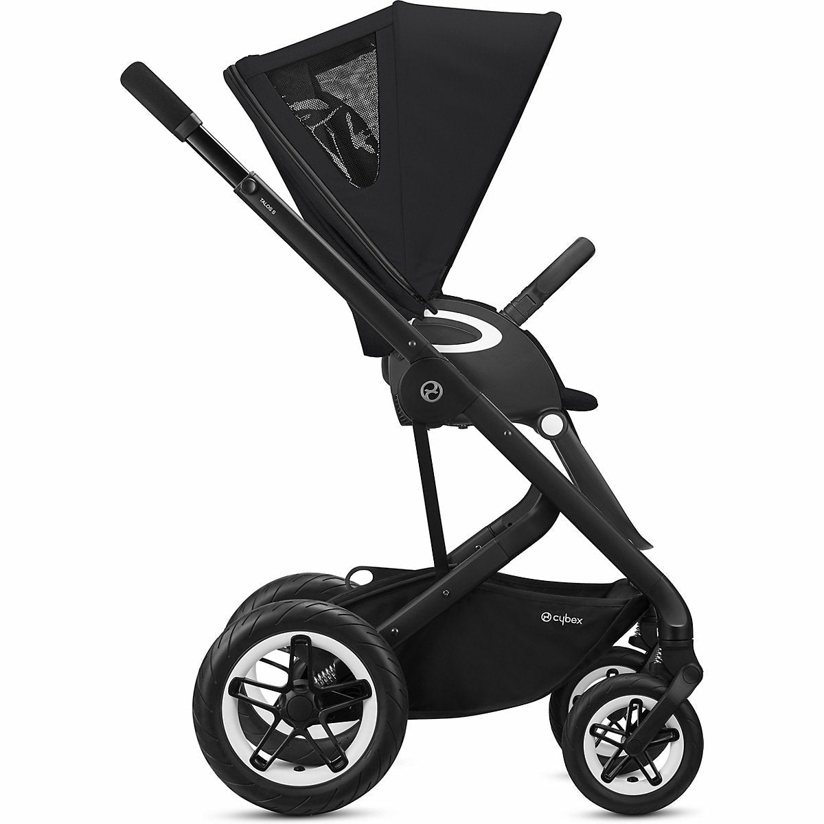 CYBEXCombi 유모차 Talos S Lux, 3-in-1, 딥 블랙