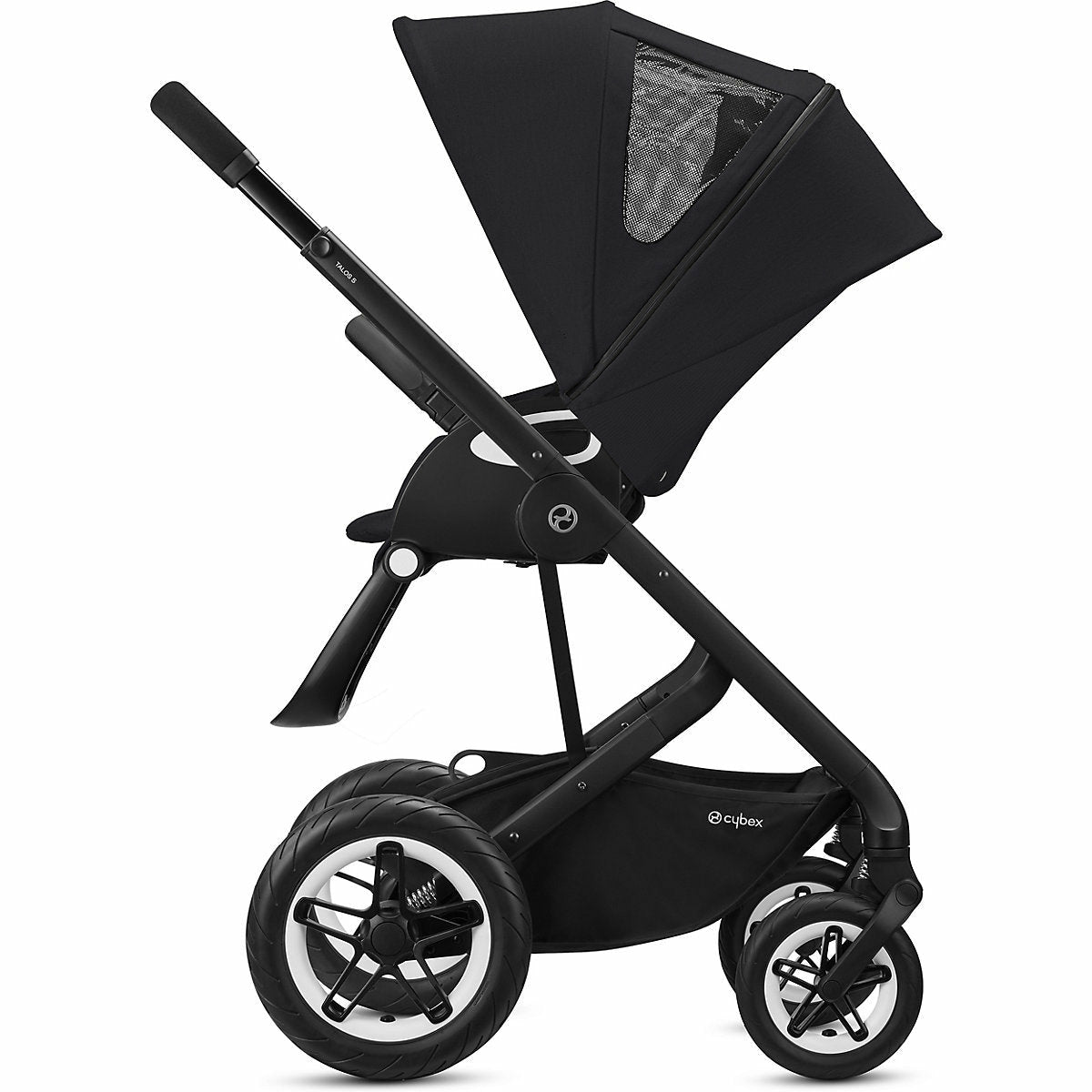 CYBEXCombi 유모차 Talos S Lux, 3-in-1, 딥 블랙