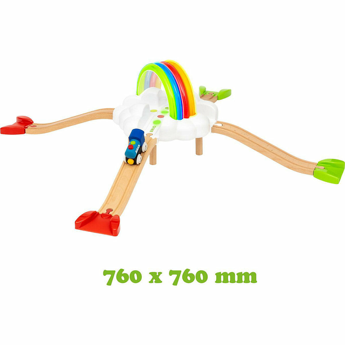 BRIO 36002 Mein erstes Bahn Regenbogen Set