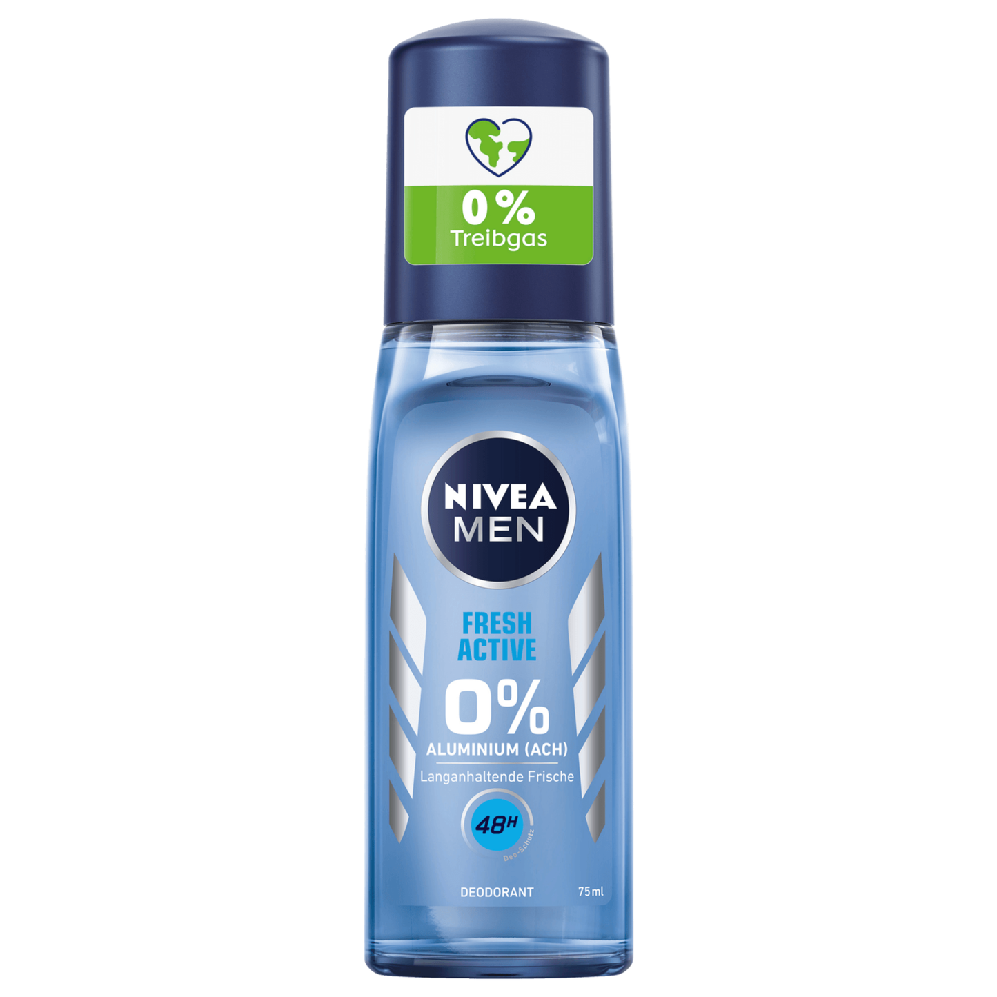 NIVEA Men Deo-Zerstäuber Fresh Active ohne Aluminium 75ml