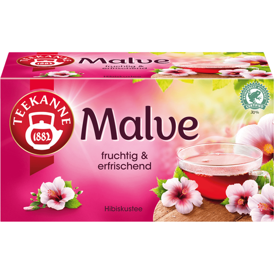 Teekanne Spritzige Malve 40g, 20 Beutel