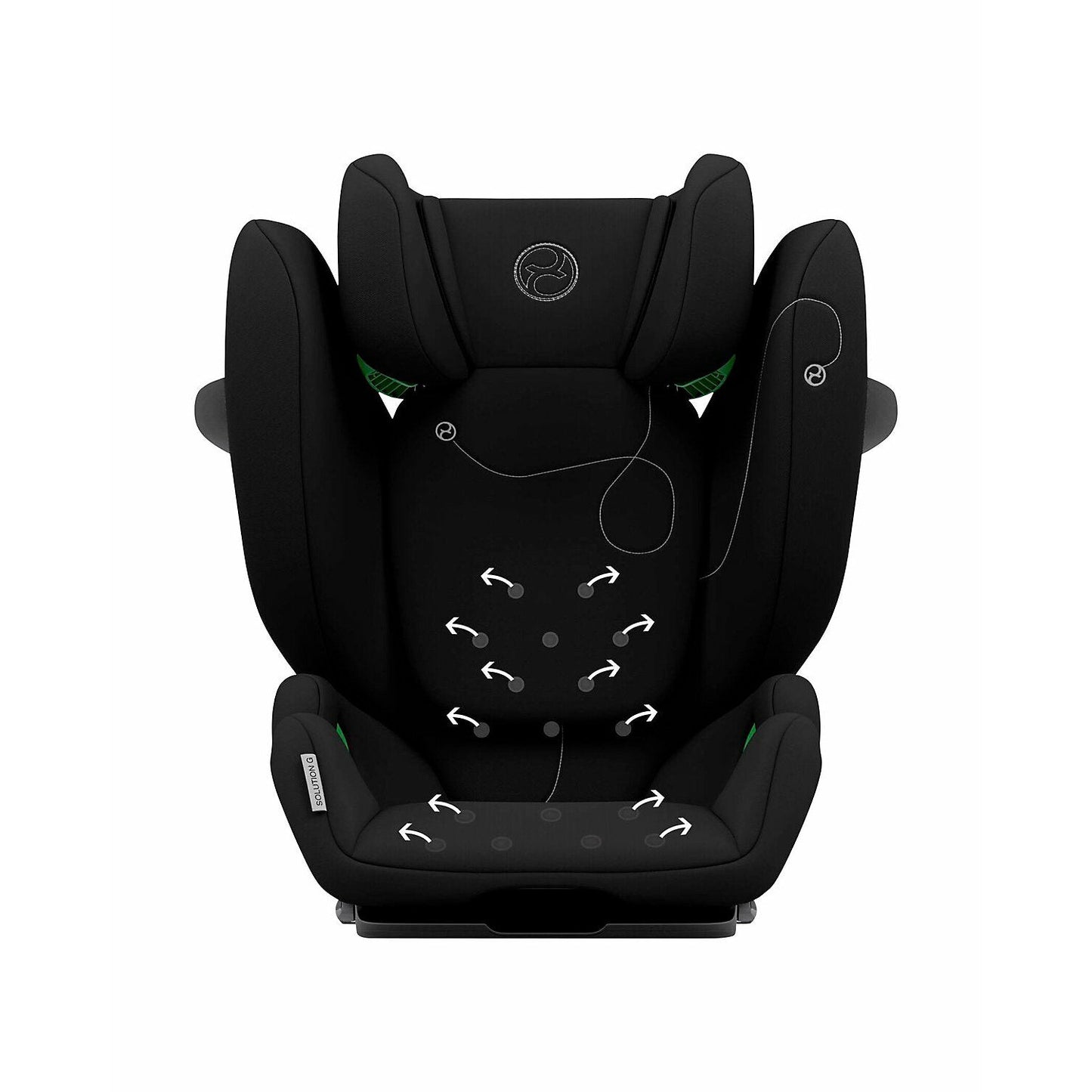 CYBEXAuto-Kindersitz Solution G i-Fix, Deep Black | black